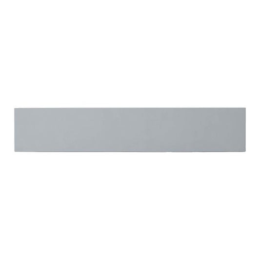 GoodHome Alisma skjulepanel til køkkenskab med hårde hvidevarer 59,7 x 11,5 cm grå højglans