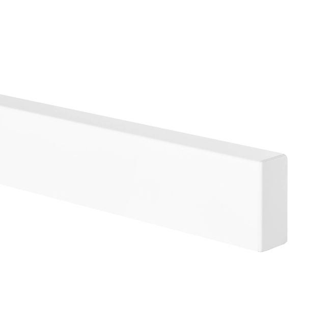 GoodHome Alpinia maskeringspanel til køkkenskab med hvidevarer 59,7 x 5,8 cm mat-hvid