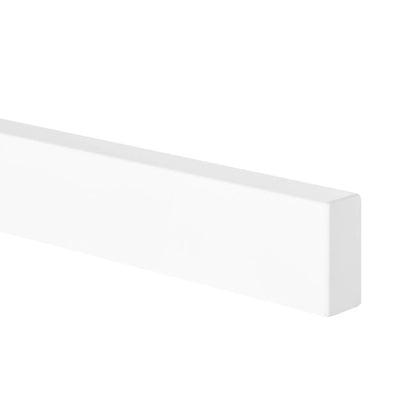 GoodHome Alpinia maskeringspanel til køkkenskab med hvidevarer 59,7 x 5,8 cm mat-hvid