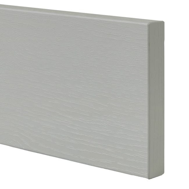 GoodHome Alpinia skjulepanel til køkkenskab med hårde hvidevarer 59,7 x 5,8 cm gråt træ