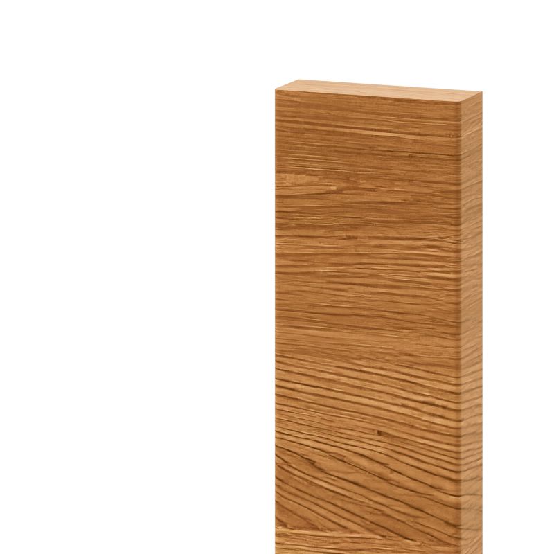 GoodHome Chia skjulepanel til køkkenskab med hårde hvidevarer 59,7 x 5,8 cm træstruktur