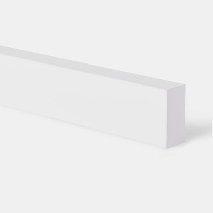 GoodHome Garcinia maskeringspanel til hvidevareskab 59,7 x 5,8 cm i hvid højglans