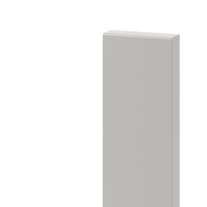 GoodHome Stevia skjulepanel til køkkenskab med hårde hvidevarer 60 x 5,8 cm mat‑grå
