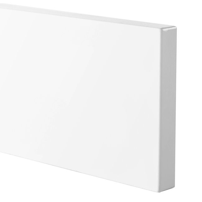 GoodHome Artemisia skjulepanel 60 x 11,5 cm classic hvid