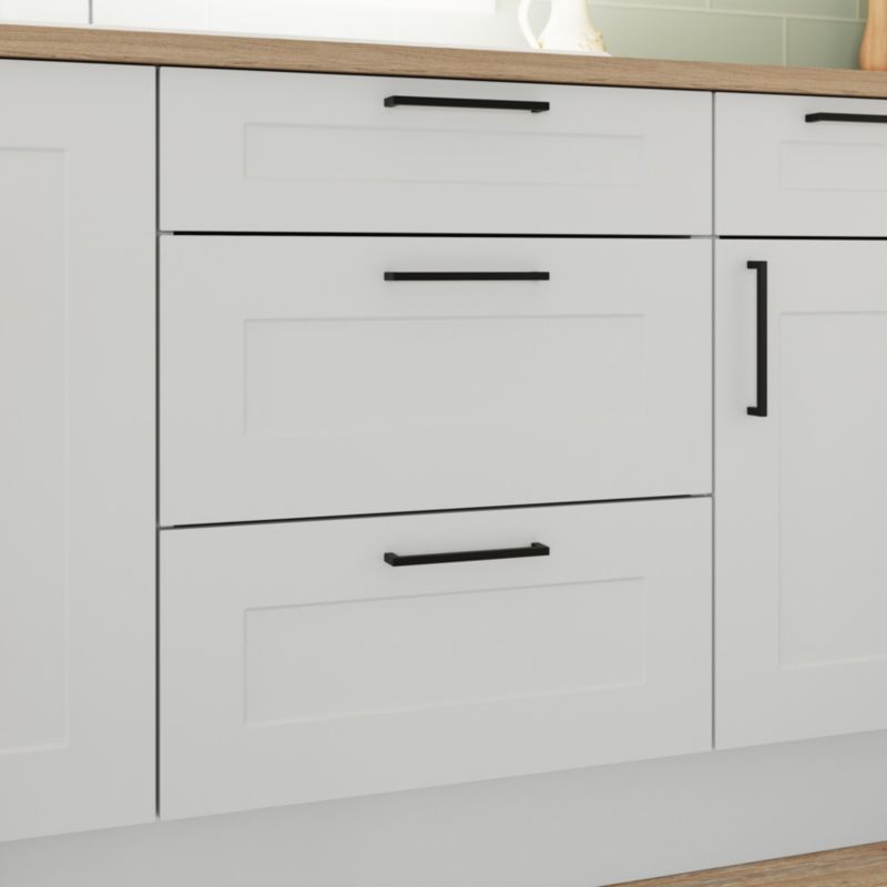 GoodHome Artemisia skjulepanel 60 x 11,5 cm classic hvid