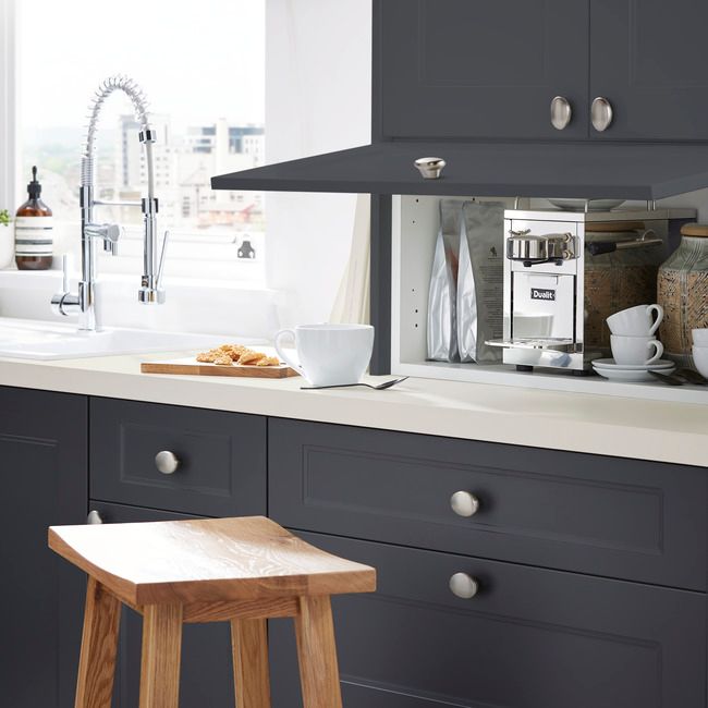 GoodHome Artemisia skjulepanel 60 x 11,5 cm mat grafit