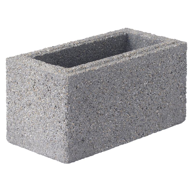 Betonblok Joniec Casto 20 x 40 x 20 cm stålgrå