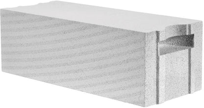 Gasbetonblok 24x20x60 cm Hvid