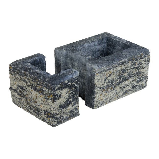 Søjleblok Gorc GU+GA 38x22x16 cm Onyx
