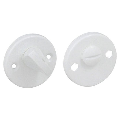 Blokada WC Aluminium Børstet Hvid 40-55 mm | 5906711202021