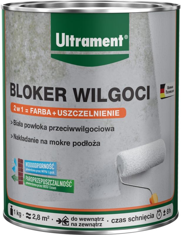 Fugtspærre 1 kg Hvid