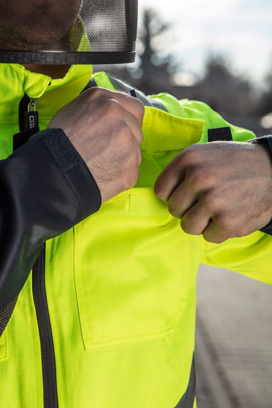 Advarselsjakke NEO TOOLS Visibility XXXL, 1 stk.