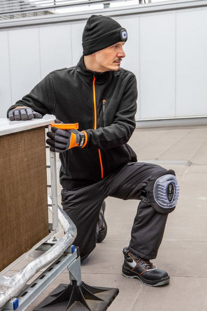 NEO TOOLS fleecejakke med justerbare ribkanter 300 g/m² XXL, 1 stk.