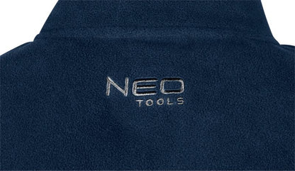 NEO TOOLS fleecejakke med navnelap 300 g/m2 S 1 stk.