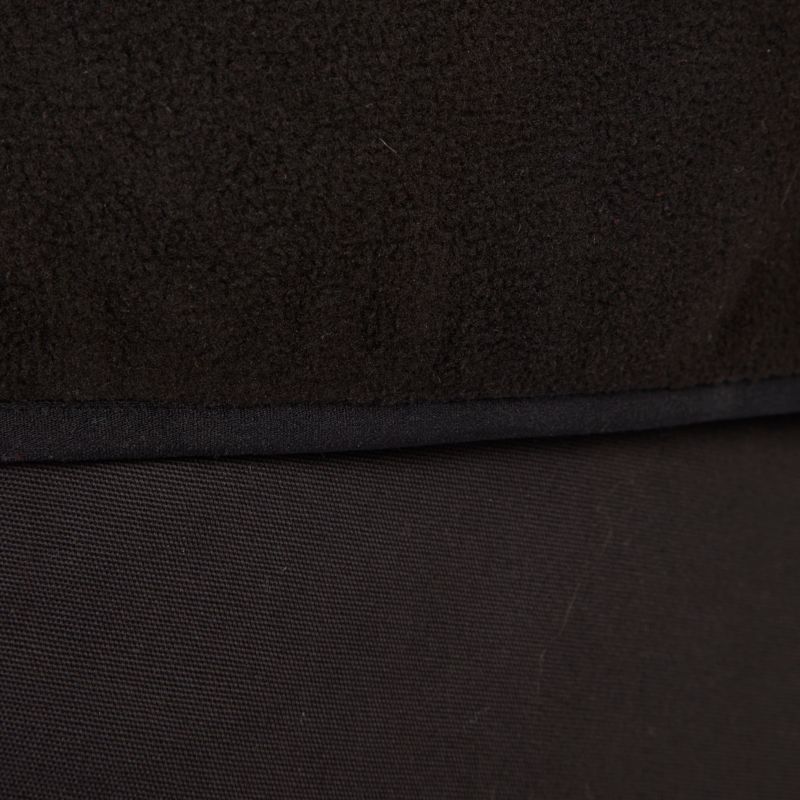 Site Teak sort fleecejakke M