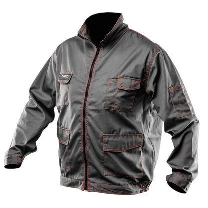 NEO TOOLS arbejdsbluse med justerbare ribkanter L 1 stk.