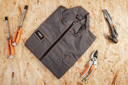 NEO TOOLS arbejdsbluse med justerbare elastikker M 1 stk.