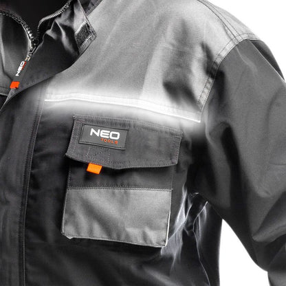 Arbejdstrøje NEO TOOLS med forstærkninger på albuerne M 1 stk.