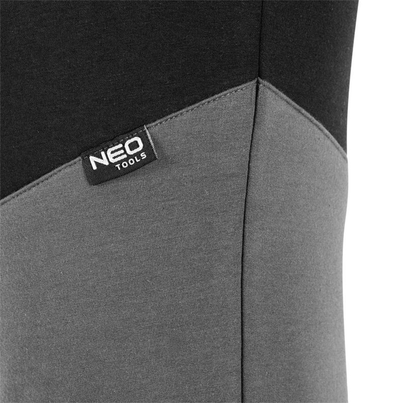 Unisex arbejdsbluse NEO TOOLS M COMFORT, sort-grå, 1 stk.