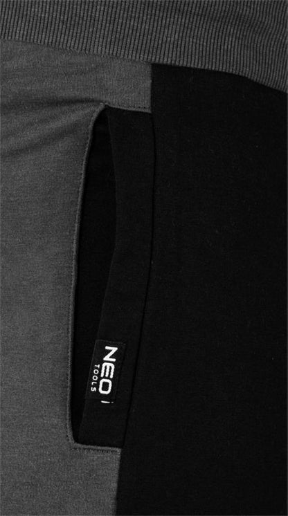 Unisex arbejdsbluse NEO TOOLS XL COMFORT, grå-sort, 1 stk.