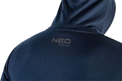 Hættetrøje med lynlås NEO TOOLS COMFORT 250 g/m² M 1 stk.