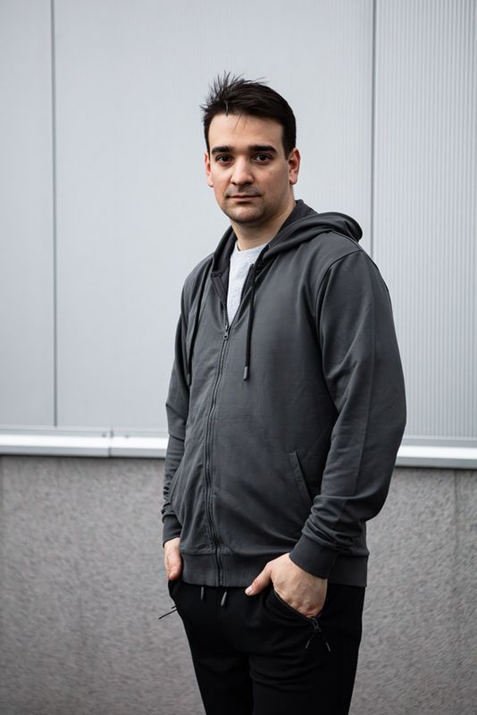 Zip-up hættetrøje NEO TOOLS COMFORT 320 g/m² S 1 stk.
