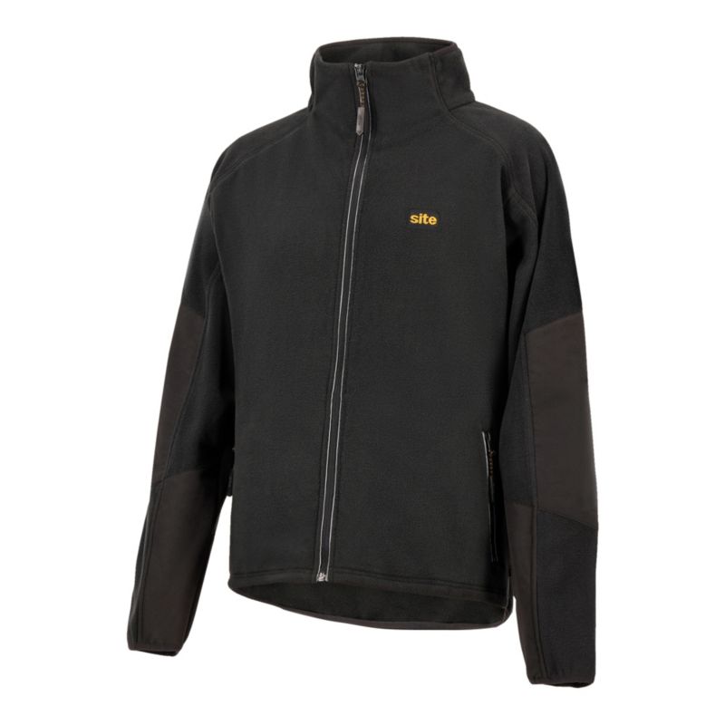 Site Karker fleecejakke sort S