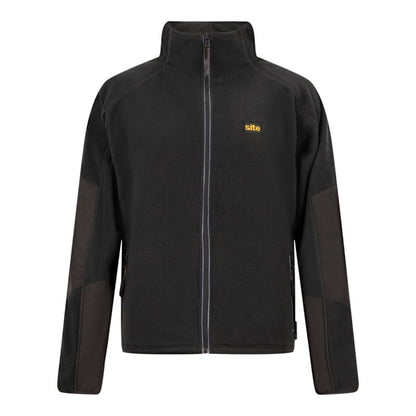 Site Karker fleecejakke sort XL