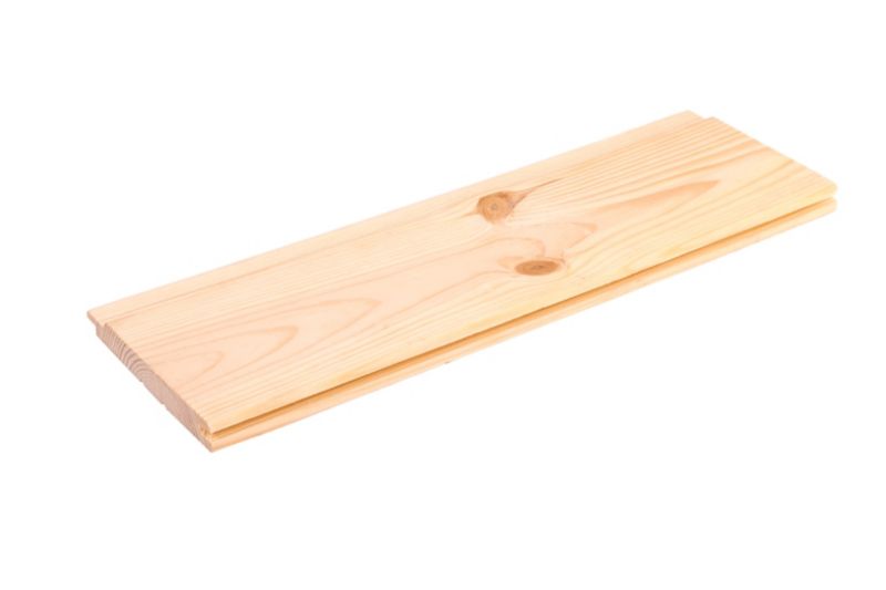 Fyrretræsboasering 11,5 x 121 x 3000 mm klasse A/B 4,356 m²