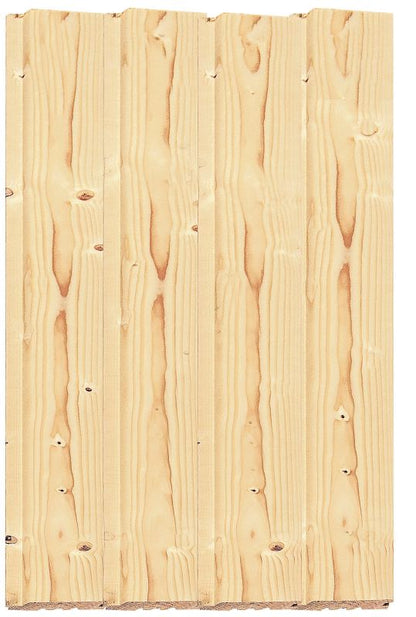 Fyrretræs boazerie 11,5 x 96 x 2400 mm 2,765 m2