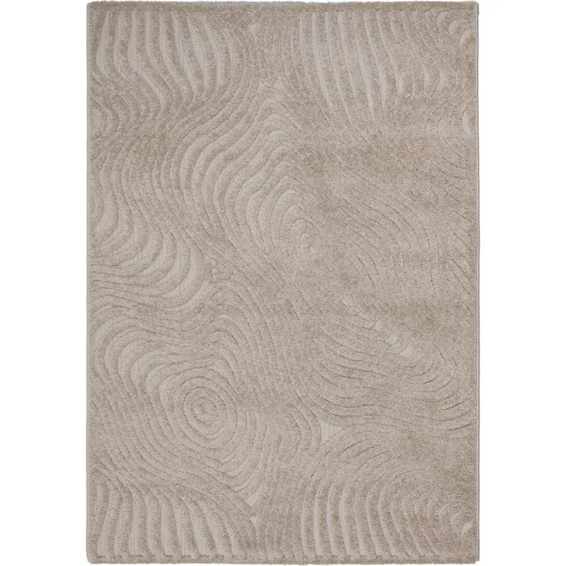 Boho Tæppe 120x170 cm Beige Polypropylen
