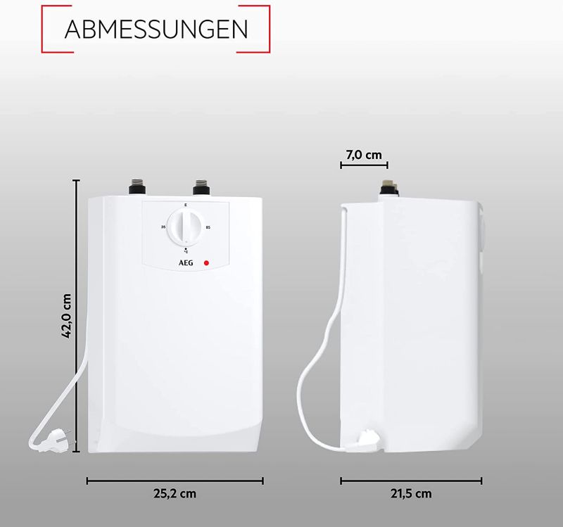 Trykløs Vandvarmer Under Vask 5 Liter BOI 5U 204616