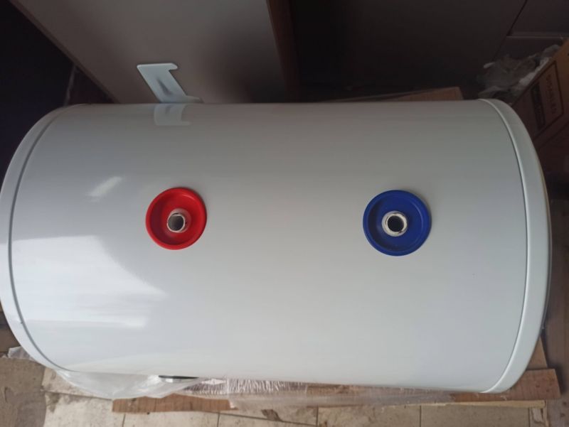 Vandvarmer med Spiral 50 Liter Hvid