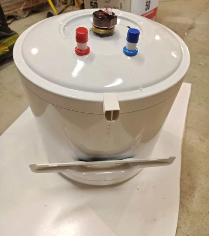 Vandvarmer 50 Liter med Spiral og Elpatron