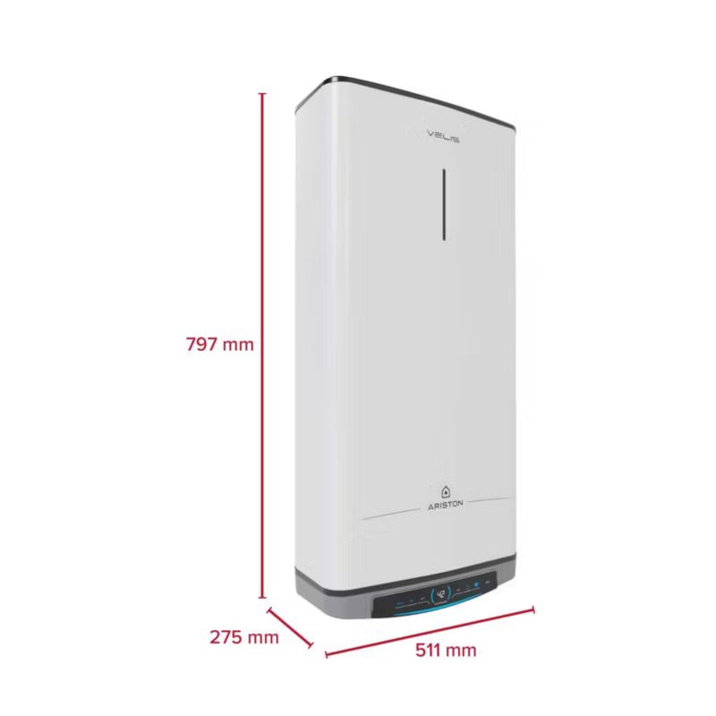 Elektrisk Vandvarmer Velis Dune WiFi 100 80L Flad Hvid