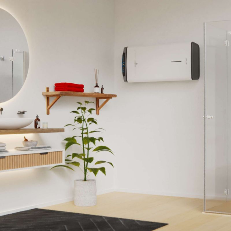 Elektrisk Vandvarmer Velis Dune WiFi 100 80L Flad Hvid