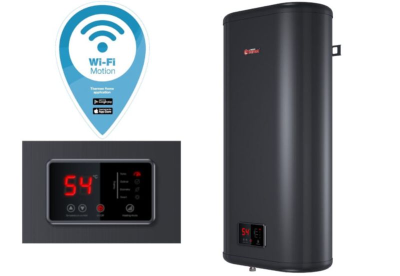 Varmtvandsbeholder Slim 67 Liter Lodret Wi-Fi