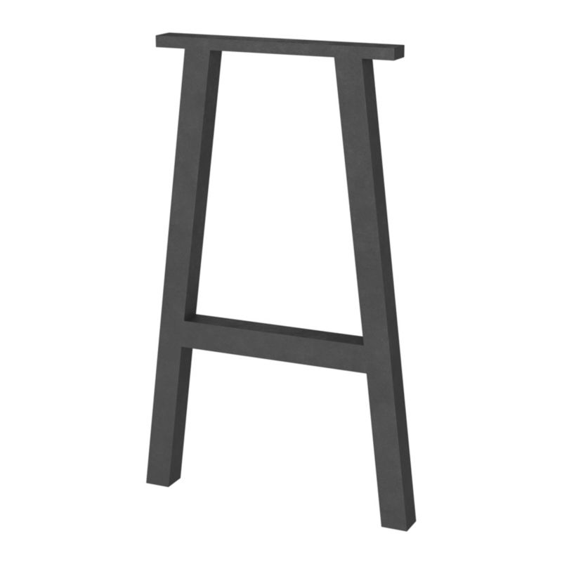 Bordben Nantua Industrial Sort Stål