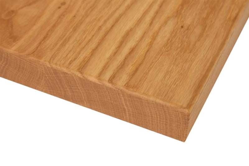 Bordplade Træ Eg Lamel 245x63,5 cm Natur Mat