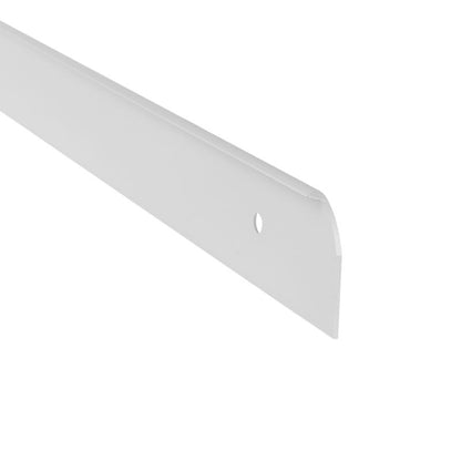 Bordpladeprofil Venstre 28 mm 62 cm Sølv