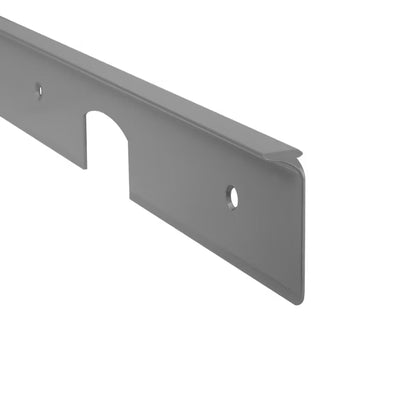 Bordprofil 38 mm 62 cm Mørkegrå Aluminium