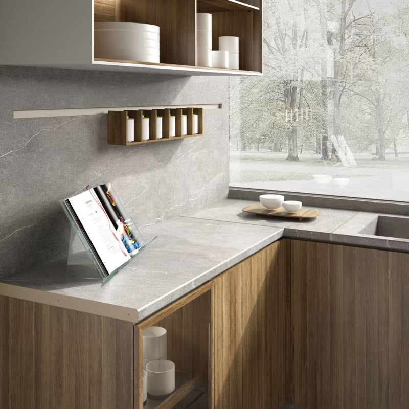 Bordprofil Aluminium Venstre 38 mm 62 cm Mørkegrå