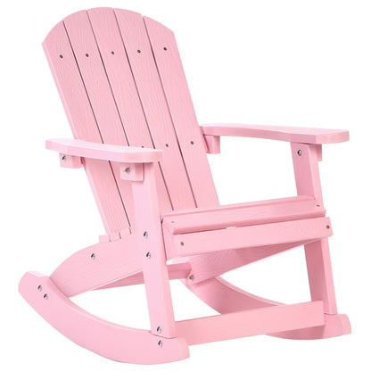 Børne Gyngestol Adirondack 52x68 cm Pastel Rosa