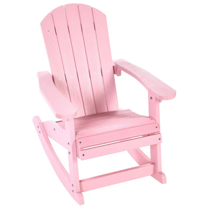 Børne Gyngestol Adirondack 52x68 cm Pastel Rosa