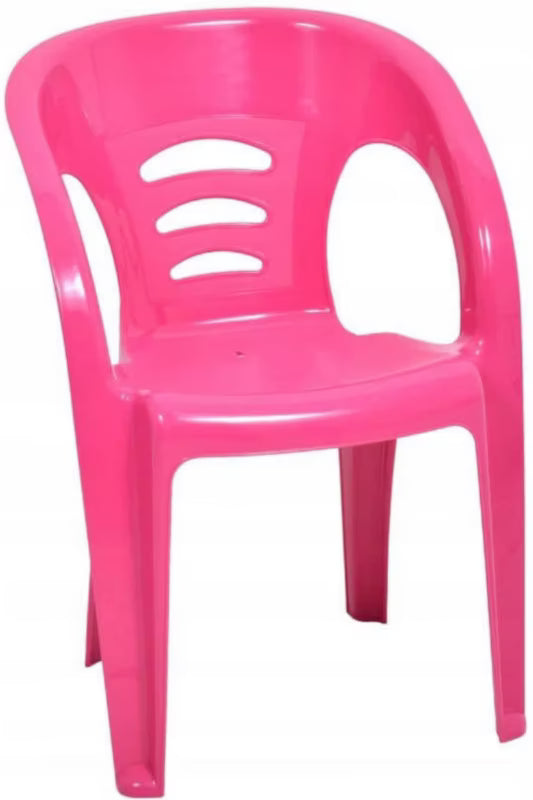 Børnestol 34x37x51.5 cm Plastik Lyserød