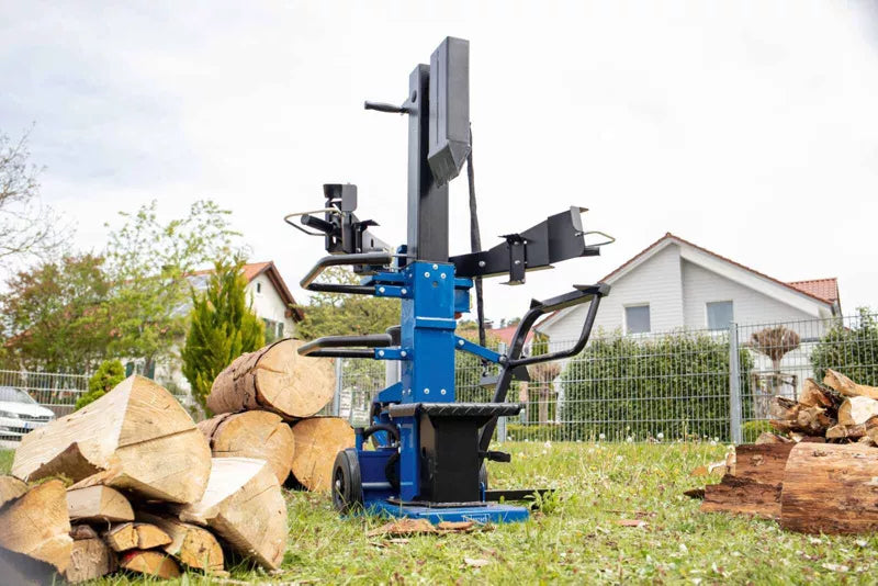 Brændekløver 400V 10 Ton Blå
