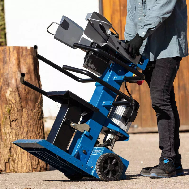 Brændekløver 400V 10 Ton Blå