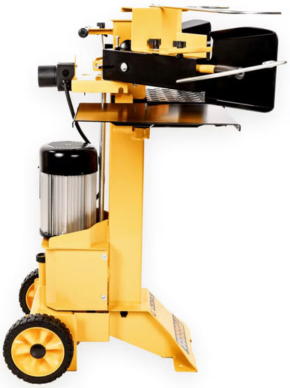 Brændekløver Hydraulisk Lodret 7 Ton 3000W Rød
