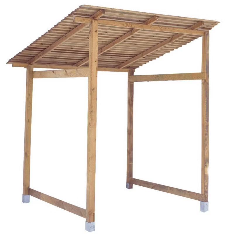 Brændely 164x164x220 cm Trykimprægneret Træ Natur | 5908283367030