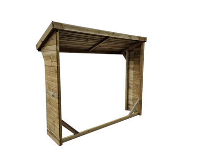 Brændely 217x80 cm Fyrretræ